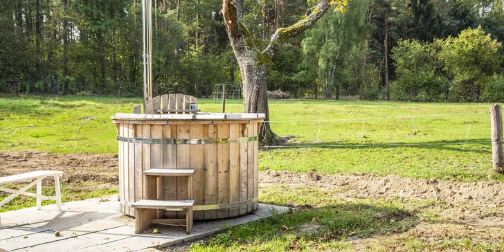 Romantické České Švýcarsko: farmářská snídaně a koupel pod hvězdami