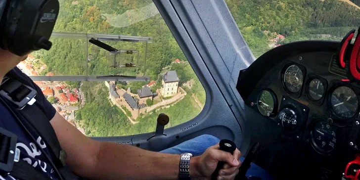 Zažijte let v letadle Cessna: 20 minut ve vzduchu včetně pilotování