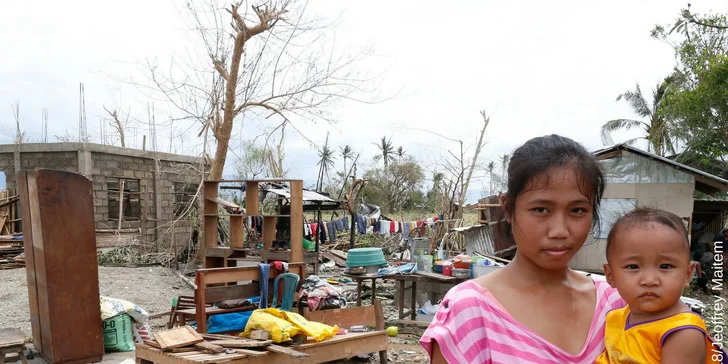 Pomozte s UNICEF dětem na Filipínách, které zasáhl tajfun Mangkhut