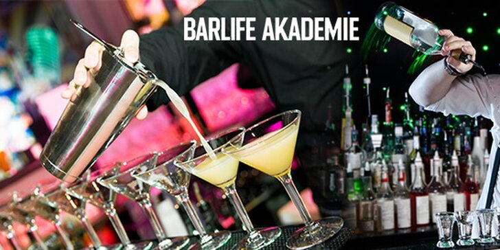 Zážitkové barmanské kurzy v Barlife akademii