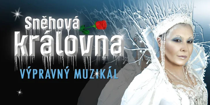 Vyjděte si na pohádkový muzikál Sněhová královna do pražské Hybernie