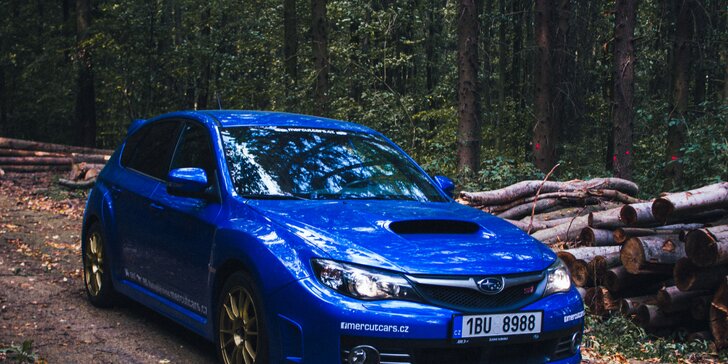 Staňte se jezdcem rally: jízda v Subaru Impreza WRX STi nebo Fordu Focus RS
