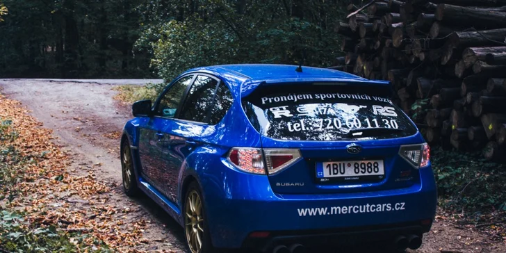 Staňte se jezdcem rally: jízda v Subaru Impreza WRX STi nebo Fordu Focus RS
