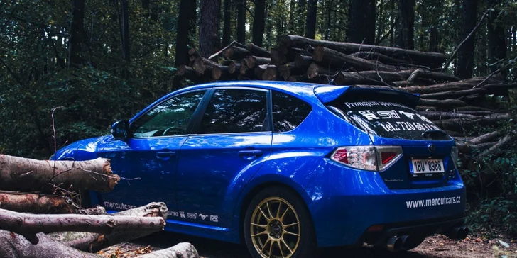 Staňte se jezdcem rally: jízda v Subaru Impreza WRX STi nebo Fordu Focus RS