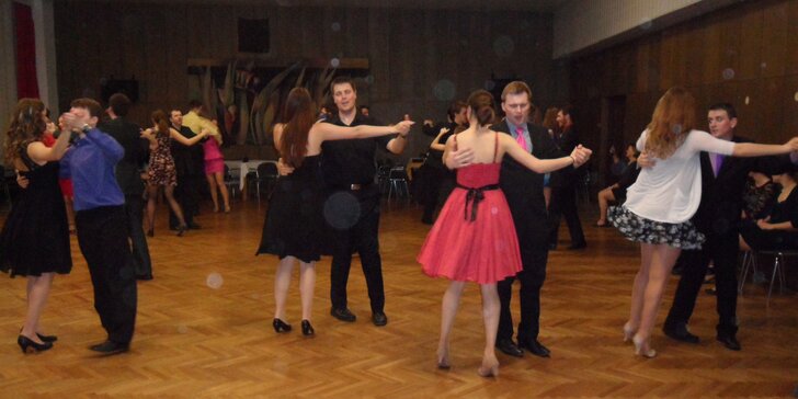 Taneční kurzy pro dospělé: 8 tanečních večerů s valčíkem, waltzem i tangem