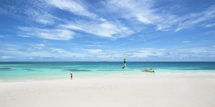 Exkluzivní 5* hotel u nejkrásnější pláže Zanzibaru: 6-12 nocí a česky hovořím delegátem