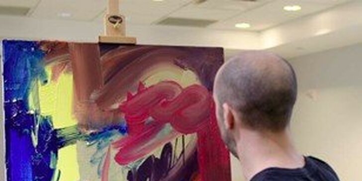 Kreativní výtvarné kurzy: abstraktní malba i portréty
