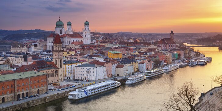 Relax v největších evropských lázních Bad Füssing a prohlídka Pasova