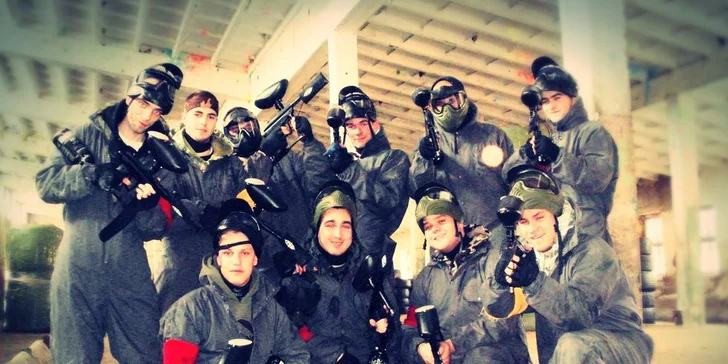 Paintball v bývalém vojenském prostoru