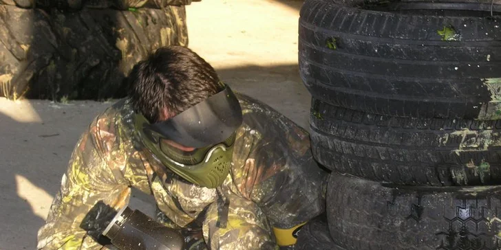 Paintball v bývalém vojenském prostoru
