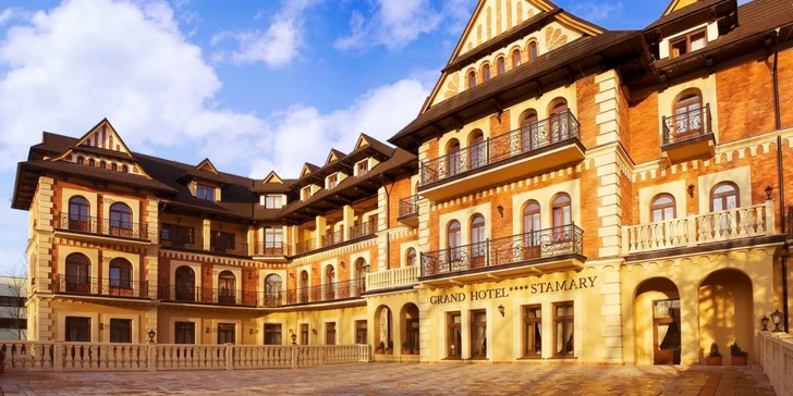 Jedinečný pobyt v Grand Hotel Stamary**** v Zakopanom