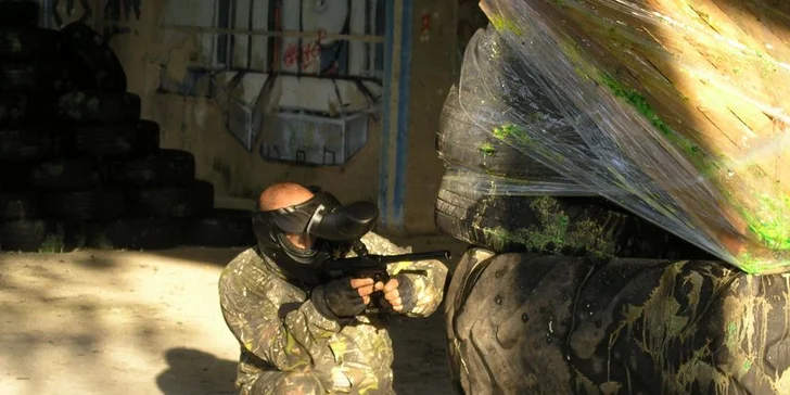 Paintball v bývalém vojenském prostoru
