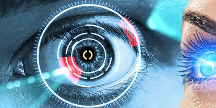 Laserová operace jednoho oka