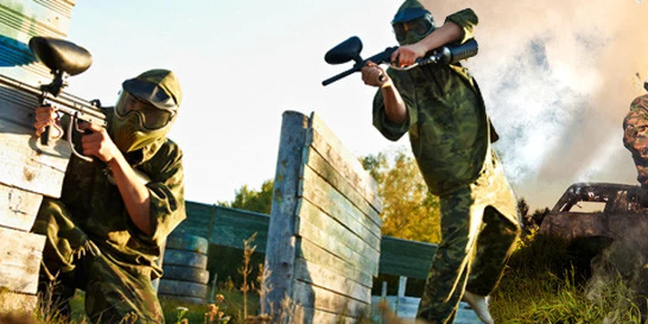 Paintball v bývalém vojenském prostoru