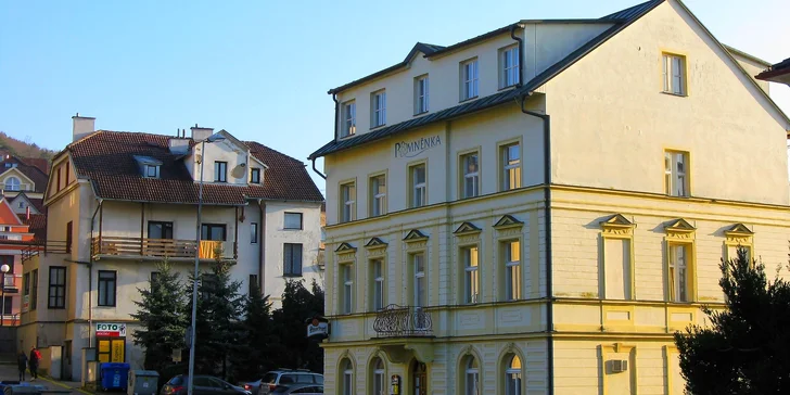 3–4 dny plné pohody v centru Luhačovic s polopenzí