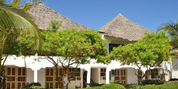 3* hotel na Zanzibaru: 6-12 nocí, all inclusive light, 2 bazény, pláž u hotelu