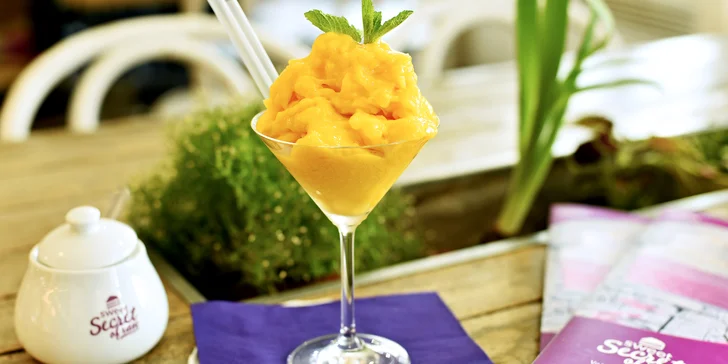 Láska na první sousto: raw mangový sorbet bez lepku a laktózy pro 1 či 2 srdcaře