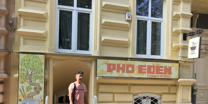Vietnamské speciality v centru města: phở a jarní závitky pro 1 nebo 2 osoby