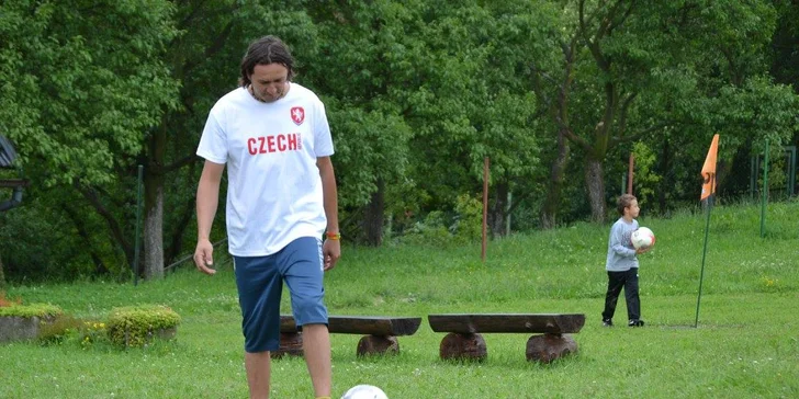 Trochu jiný golf – fotbalgolf: celodenní vstupné na fotbalgolfové hřiště