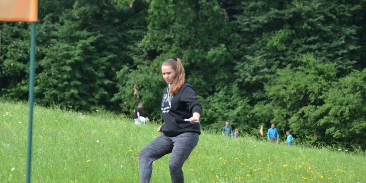 Trochu jiný golf – fotbalgolf: celodenní vstupné na fotbalgolfové hřiště