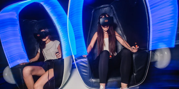 Užijete si tu virtuální realitu se systémem Oculus, zastřílejte si na laserovém simulátoru a zahrajte si elektronickou postřehovou hru Button Battle Racket nebo Button Battle Table.