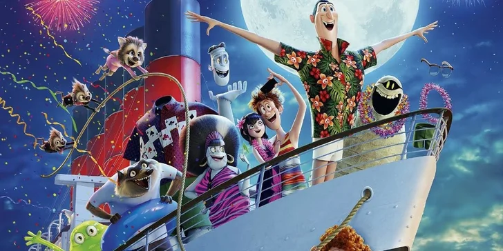 2 vstupenky na rodinný animák Hotel Transylvánie 3: Příšerózní dovolená
