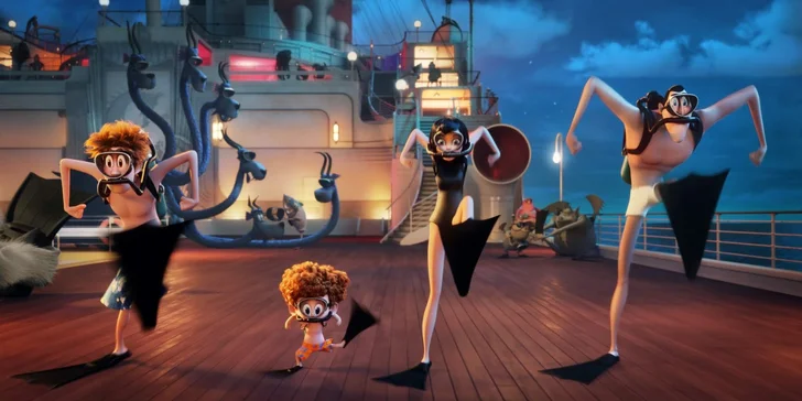 2 vstupenky na rodinný animák Hotel Transylvánie 3: Příšerózní dovolená