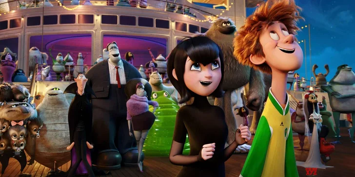 2 vstupenky na rodinný animák Hotel Transylvánie 3: Příšerózní dovolená