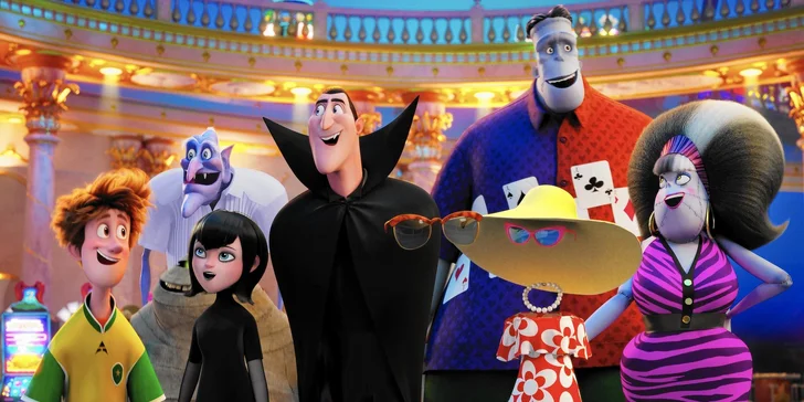 2 vstupenky na rodinný animák Hotel Transylvánie 3: Příšerózní dovolená