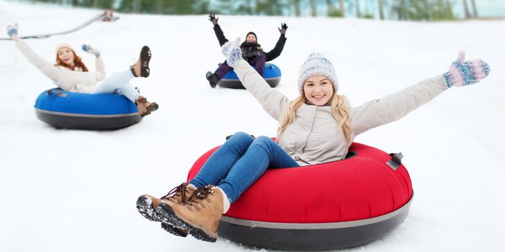 Snowtubing v Rokytnici nad Jizerou: zábava na sněhu pro děti i dospělé