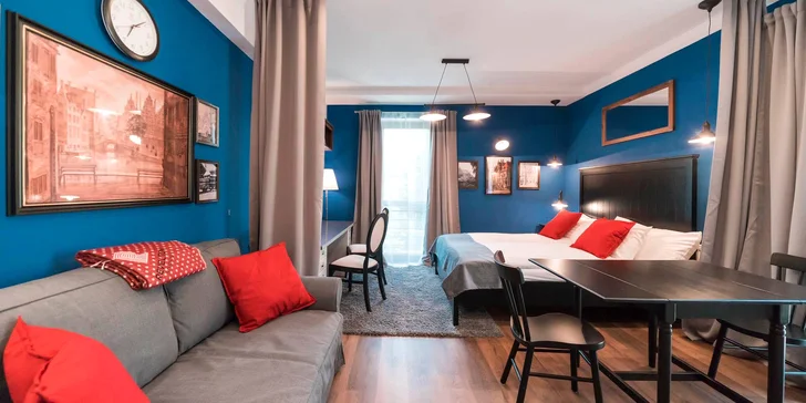 Moderní apartmány ve Františkových Lázních až pro 4 osoby: snídaně a vstup do Muzea Iluzí