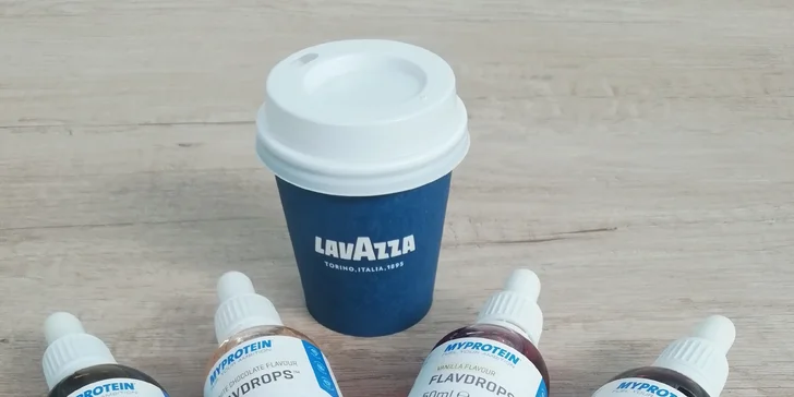 Dvě kávy podle výběru: cappuccino nebo latté s příchutí