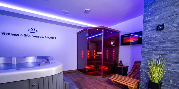 Hostům je k dispozici také nově vybudovaný wellness – v nabídce je i varianta, která vám zajistí hodinu privátního lenošení. 