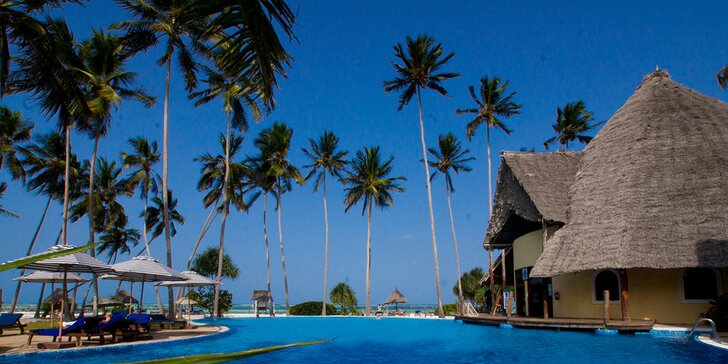 7–14 nocí na Zanzibaru: Exotický 4* resort s obrovským bazénem a česky hovořícím delegátem