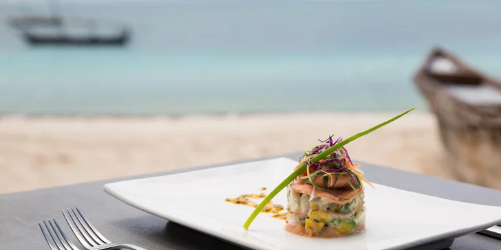 4* exotický resort na Zanzibaru: 6–12 nocí přímo na pláži, all inclusive, fitness