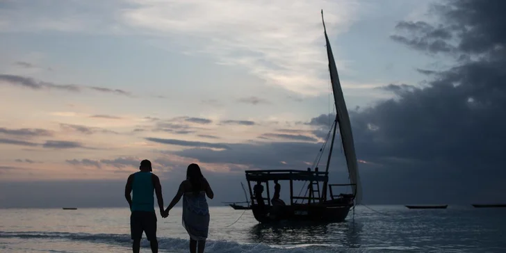 4* exotický resort na Zanzibaru: 6–12 nocí přímo na pláži, all inclusive, fitness