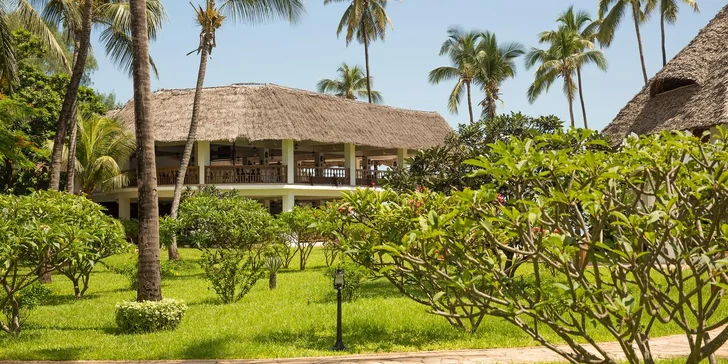 4* exotický resort na Zanzibaru: 6–12 nocí přímo na pláži, all inclusive, fitness