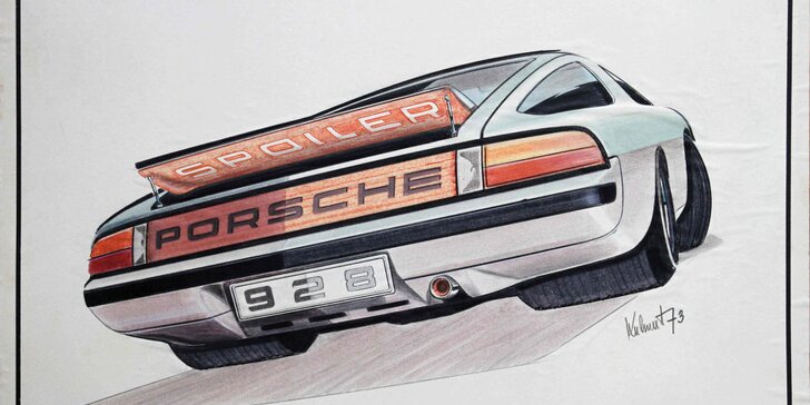 Výstava Sketch the Dream: skici spoludesignéra Porsche Jiřího Kuhnerta