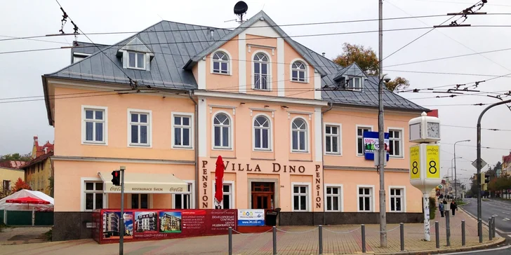 Odpočinek a relaxace v centru Mariánských Lázní s polopenzí a procedurami