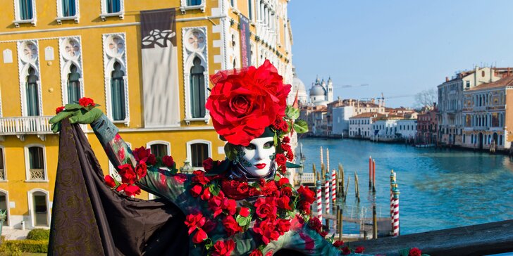 Výlet na nejslavnější evropský karneval v Benátkách – odjezdy z Čech