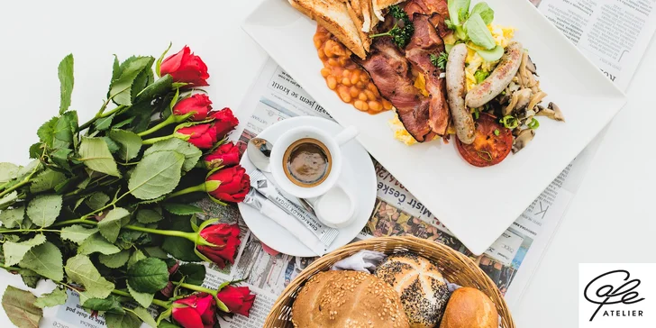 Krásné ráno u náplavky: snídaňové menu podle vašeho gusta pro 1 či 2 osoby