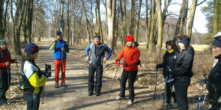 4hodinový kurz Nordic Walking – naučte se správně chodit