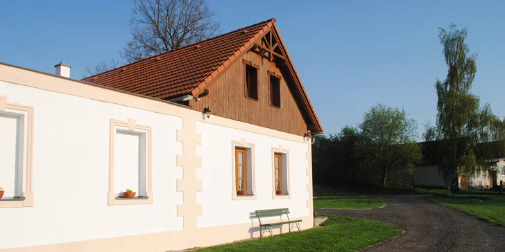 Rodinná idyla na jihočeském venkově: 3–4 dny se snídaní či polopenzí