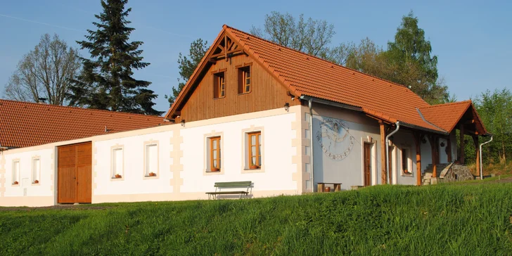 Rodinná idyla na jihočeském venkově: 3–4 dny se snídaní či polopenzí