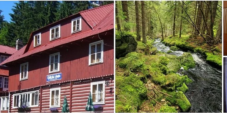 Odpočinek v Orlických horách pro 2 osoby