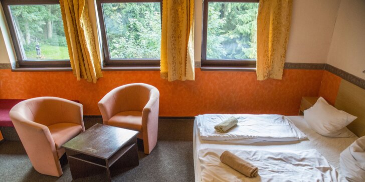 Pobyt v Liberci s výhledem na Ještěd: pokoj nebo apartmán se snídaní