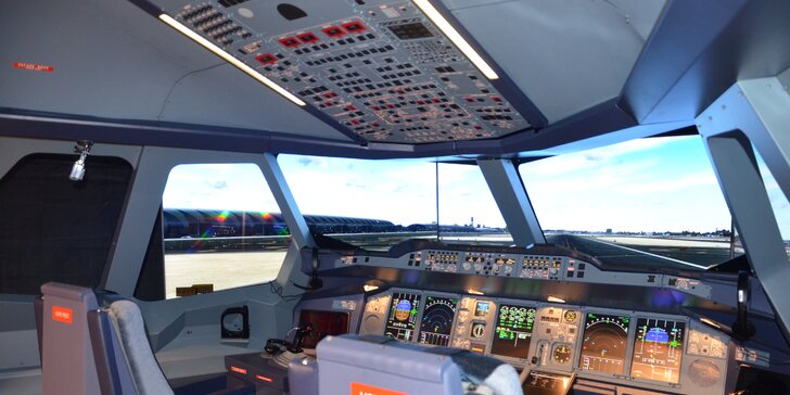 Staňte se pilotem Airbusu A380: simulátor největšího dopravního letadla