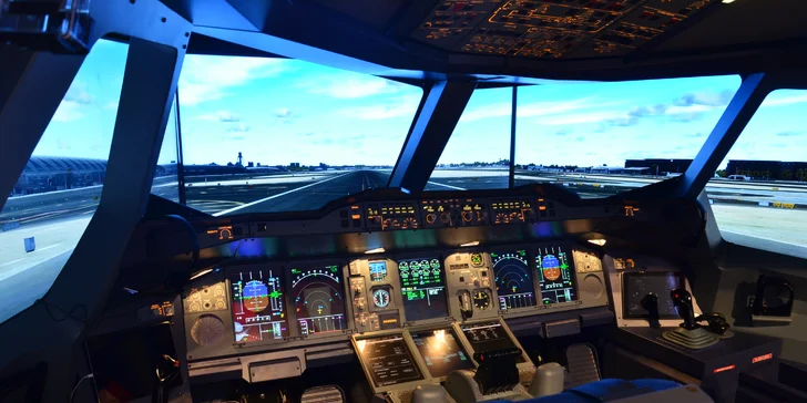 Staňte se pilotem Airbusu A380: simulátor největšího dopravního letadla