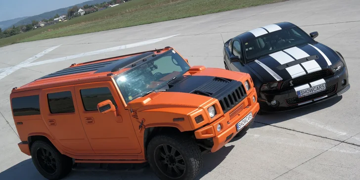 20 minut v supersportu vč. jízdy na letišti: Porsche, Lamborghini, Audi a další