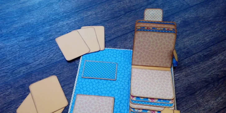 Naučte se scrapbooking: výroba alba nebo dárkové kapsičky
